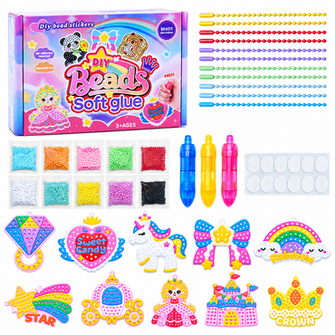 DIY Magic Bead Art Kit – Creative Craft Set for Kids