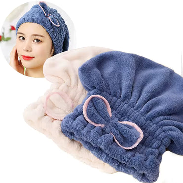 Microfiber Hair Drying Cap for Women
