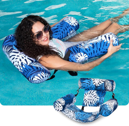 Inflatable Pool Float Chair| Adults Pool Lounger for Pool, Lake & Beach