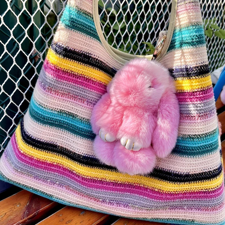 Handmade 15 cm Bunny Lulu Keychain
