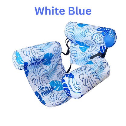 Inflatable Pool Float Chair| Adults Pool Lounger for Pool, Lake & Beach