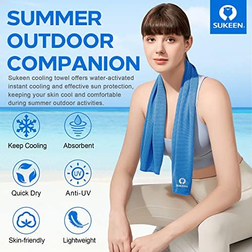 Sensational Ice Cooling Towel – Instant Chill for Gym, Sports & Outdoor Activities