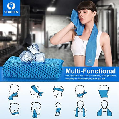 Sensational Ice Cooling Towel – Instant Chill for Gym, Sports & Outdoor Activities