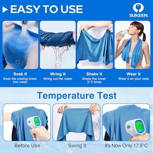 Sensational Ice Cooling Towel – Instant Chill for Gym, Sports & Outdoor Activities