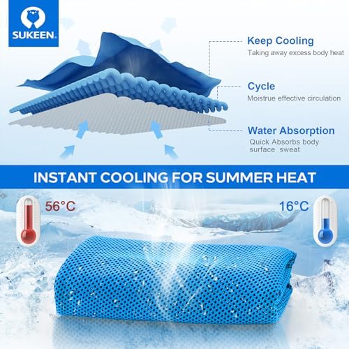 Sensational Ice Cooling Towel – Instant Chill for Gym, Sports & Outdoor Activities