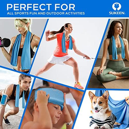 Sensational Ice Cooling Towel – Instant Chill for Gym, Sports & Outdoor Activities