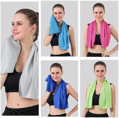 Sensational Ice Cooling Towel – Instant Chill for Gym, Sports & Outdoor Activities