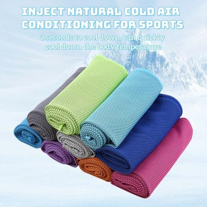 Sensational Ice Cooling Towel – Instant Chill for Gym, Sports & Outdoor Activities