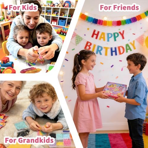 DIY Magic Bead Art Kit – Creative Craft Set for Kids