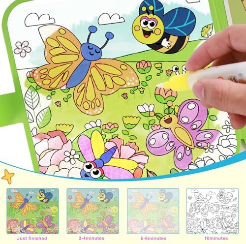 Reusable Water Coloring Books for Kids