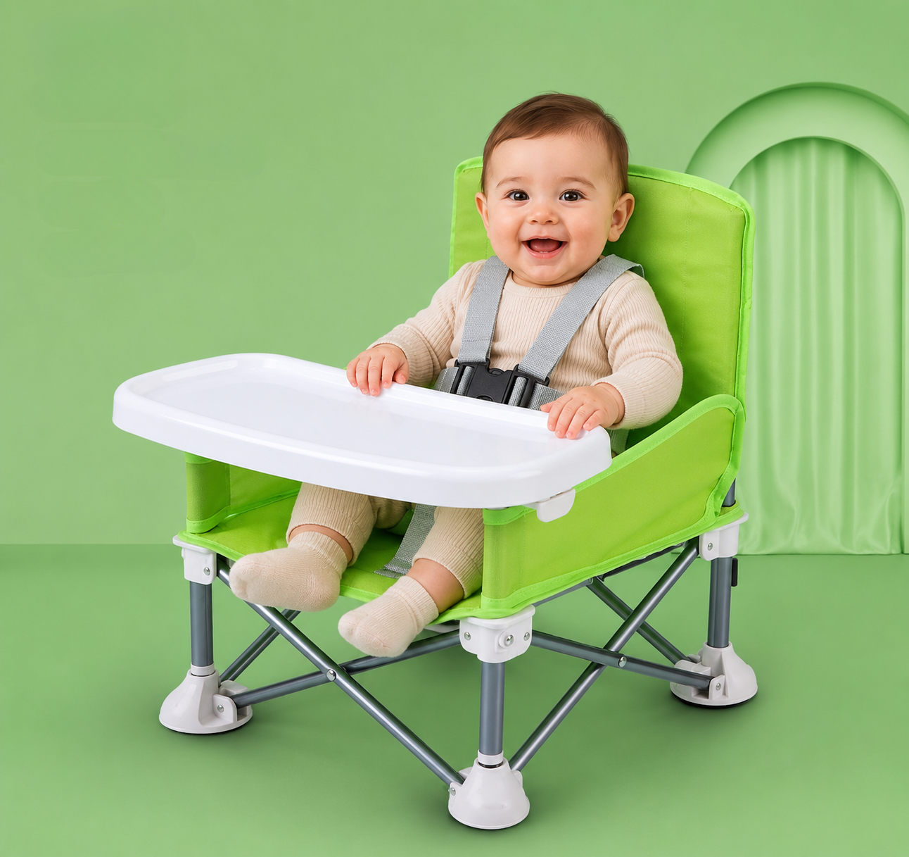 Portable 3-in-1 Kids Chair – Foldable Travel Seat