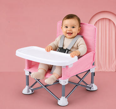 Portable 3-in-1 Kids Chair – Foldable Travel Seat