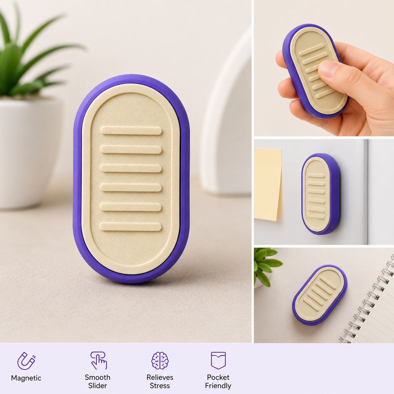 Magnetic Fidget Slider for ADHD & Stress Relief
