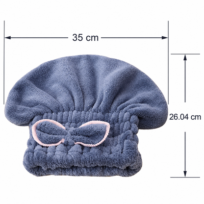 Microfiber Hair Drying Cap for Women