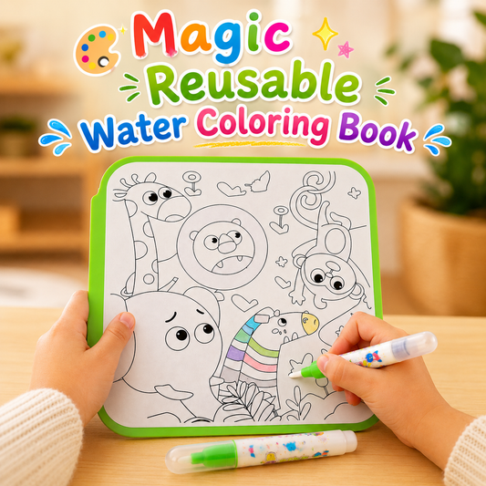 Reusable Water Coloring Books for Kids