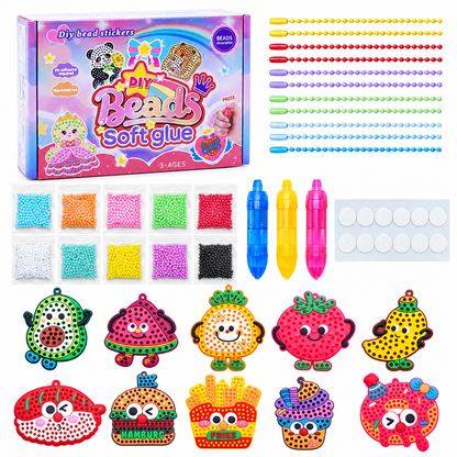 DIY Magic Bead Art Kit – Creative Craft Set for Kids