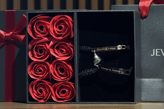 Forever & Always Magnetic Couple Bracelets