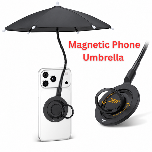 Magnetic Phone Umbrella Sun Shade | MagSafe Compatible