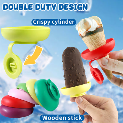 Kids ice cream holder pack of 4 pcs
