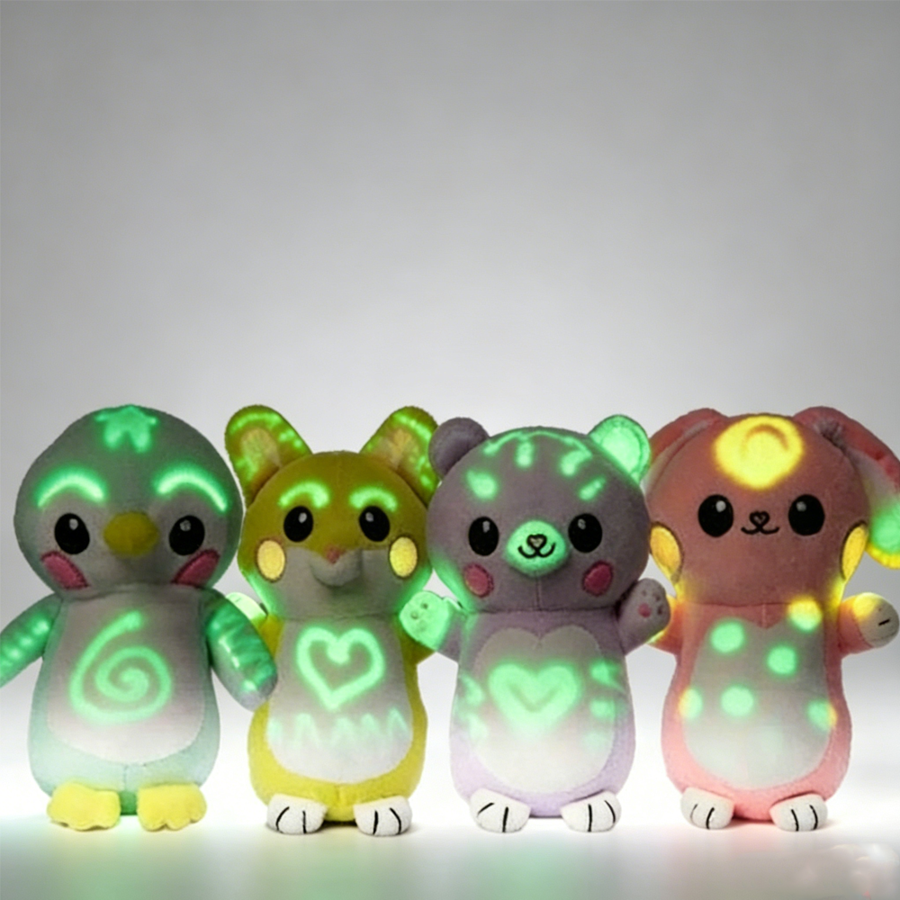 GlowBaby magical mini glow-in-the-dark plushs