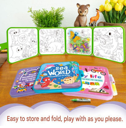 Reusable Water Coloring Books for Kids