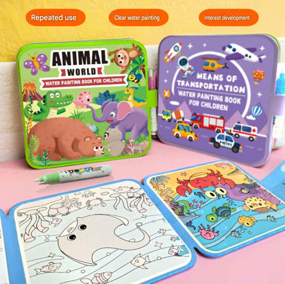 Reusable Water Coloring Books for Kids