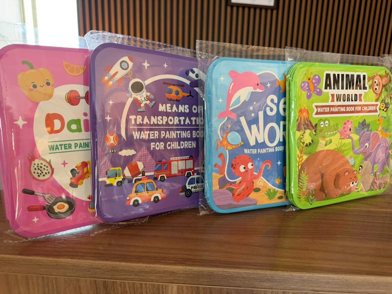Reusable Water Coloring Books for Kids