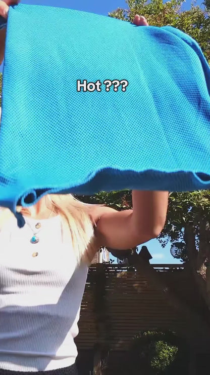 Sensational Ice Cooling Towel – Instant Chill for Gym, Sports & Outdoor Activities